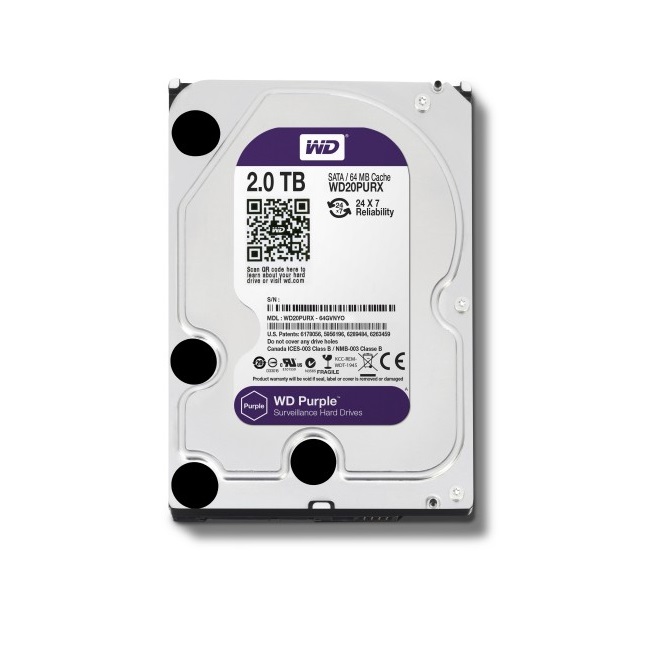 Western Digital 2TB Surveillance Hard Disk