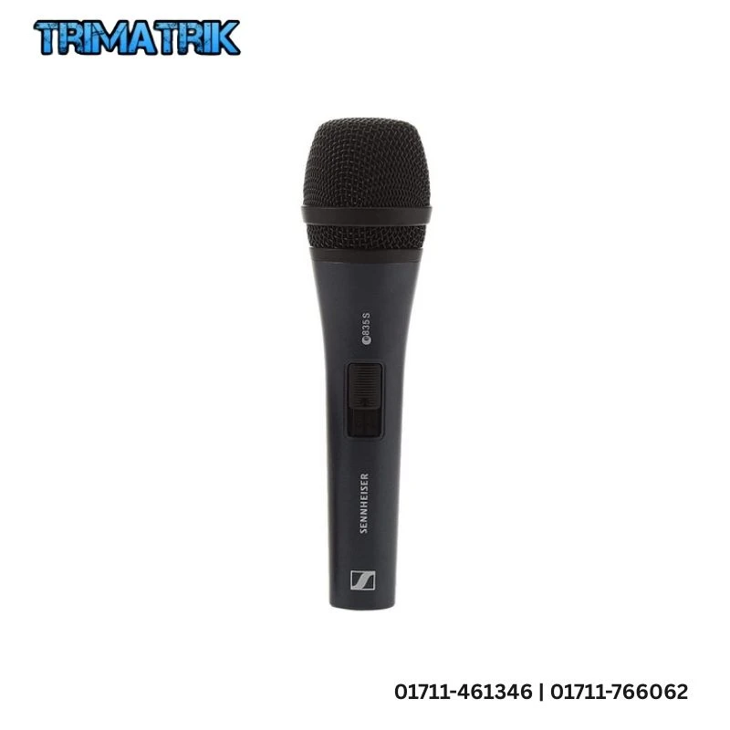 Sennheiser E 835-S Dynamic Cardioid Vocal Microphone with Switch Best Price