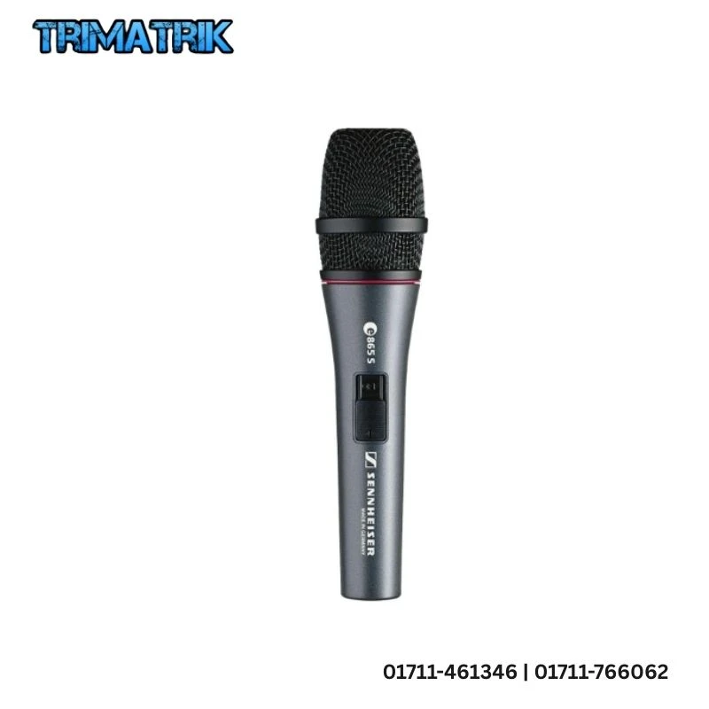 Sennheiser E 865-S Condenser Supercardioid Vocal Microphone with Switch Best Price