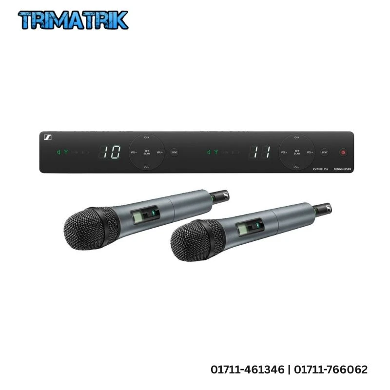 Sennheiser XSW 1-835 Dual Two Wireless Handheld Microphone Price in BD