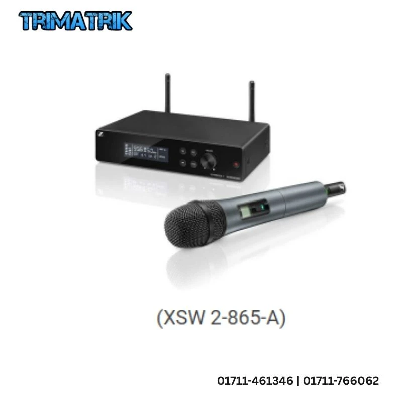 Sennheiser XSW 2-865-A Wireless Microphone Freedom with Studio Quality Vocals Price