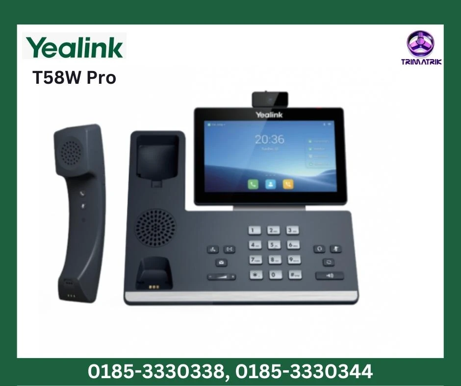 Yealink T58W Pro with Camera Business IP Phone