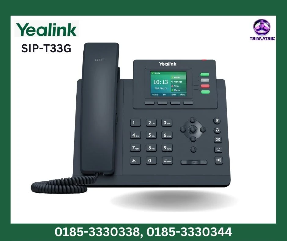 Yealink SIP-T33G 4 Line IP Phone
