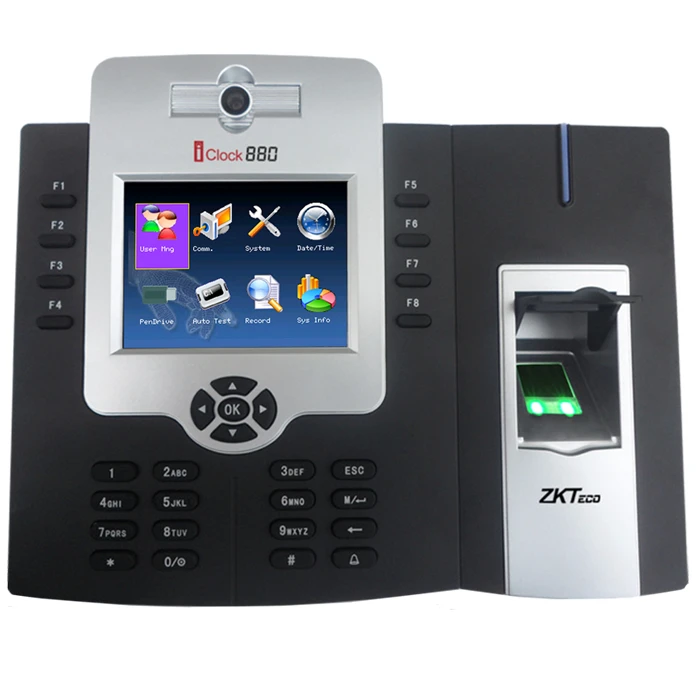 ZKTeco iClock880 Fingerprint Time & Attendance and Access Control