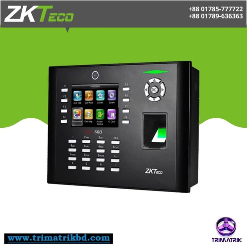 ZKTeco iClock680 Fingerprint Time Attendance and Access Control