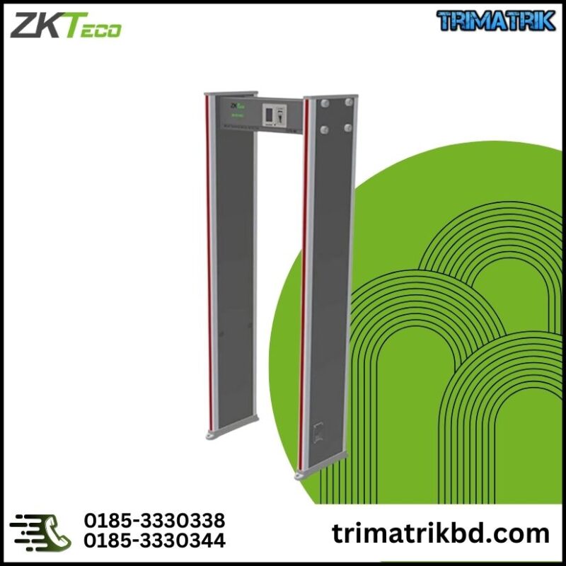 ZKTeco ZK-D1065 Walk Through Metal Detector; 6 Zones