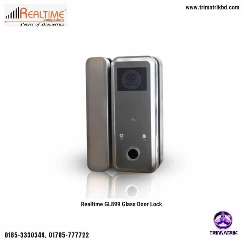 Realtime GL899 Hybrid Verification Glass Door Lock