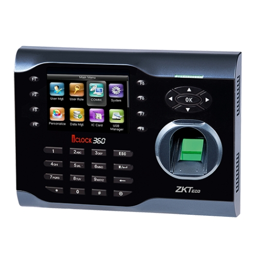 ZKTeco iClock360 Fingerprint Time & Attendance Terminal