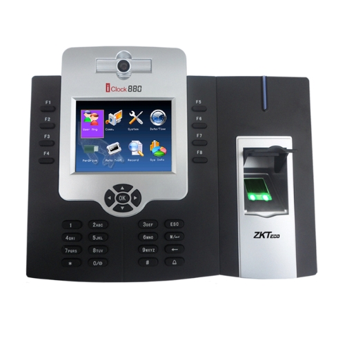 ZKTeco iClock880 Large Capacity Fingerprint Time & Attendance and Access Control Terminal