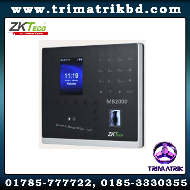 ZKTeco MB2000 Face+Finger+RFID Attendance Solution