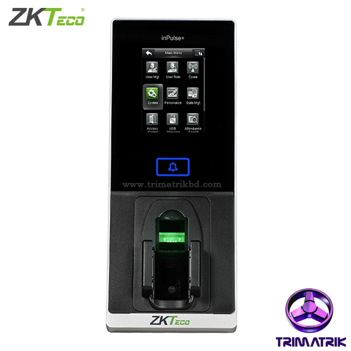 ZKTeco inPulse+ Multi-Biometric Fingerprint and Finger Vein Terminal