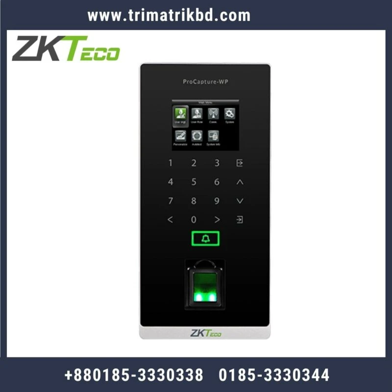 ZKTeco ProCapture-WP Outdoor Fingerprint Access Control Reader