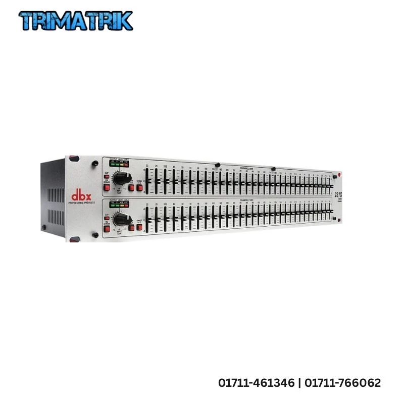 DBX 231s Dual Channel 31-Band Equalizer – Professional Sound Control Price in Bangladesh