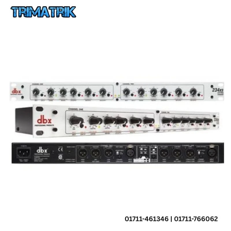 DBX 234 Stereo 2/3 Way & Mono 4 Way Crossover  Professional Sound Management Price in Bangladesh