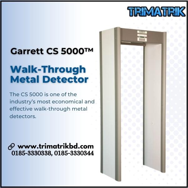 Garrett CS 5000 Walk-Through Metal Detector