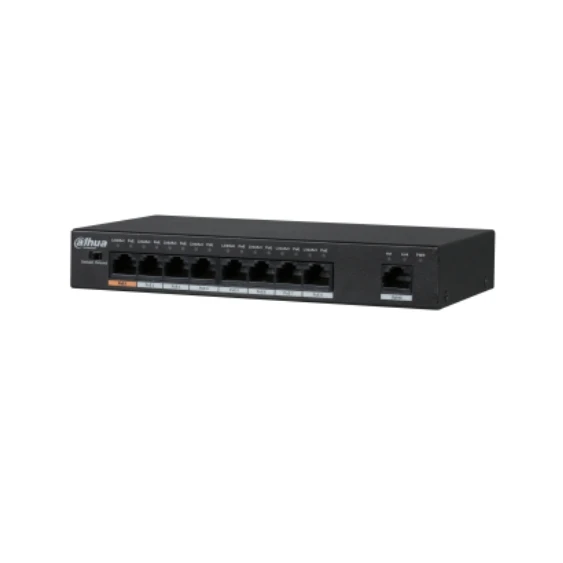 Dahua DH-PFS3009-8ET1GT-96 9-Port Unmanaged Desktop Switch with 8 Port PoE