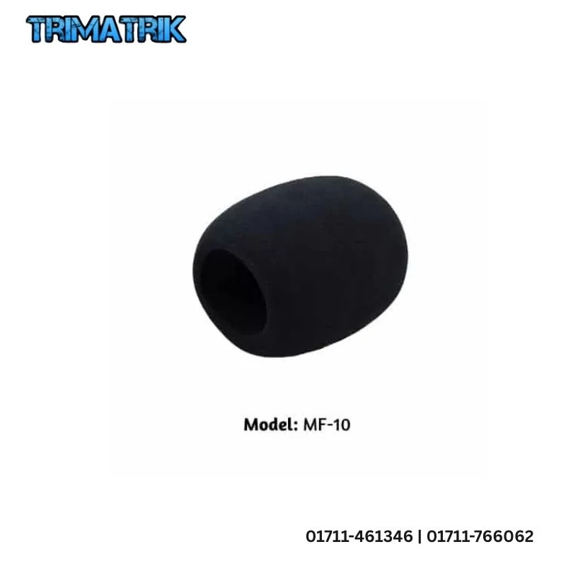 Microphone MF10 Foam Cover (Black) Standard Size