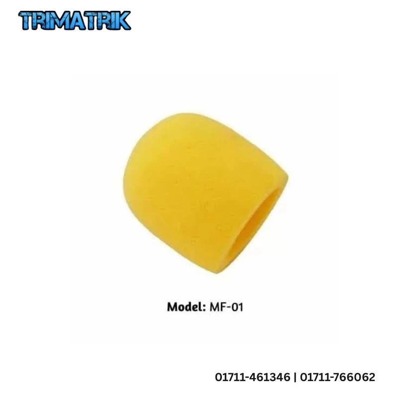 Yellow Color Windscreen  Microphone MF-01 Foam Cover