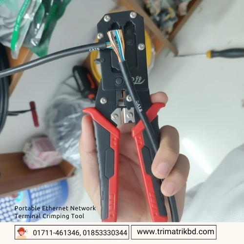 298-MM Portable W-318 Crimping Tool Ethernet Network Terminal