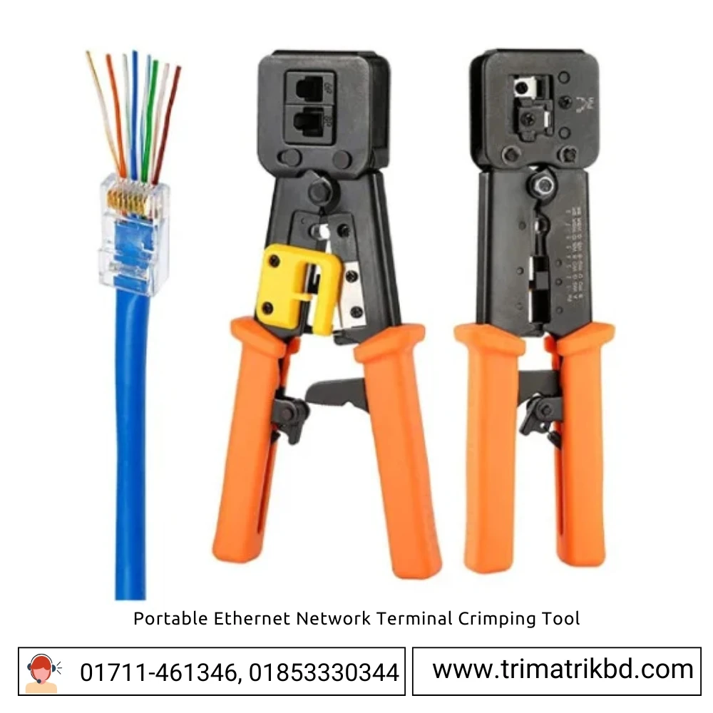 298-S45C RJ45 Pass Through Cat5 Cat5e Cat6 Crimping Tool for RJ45/RJ12 Regular