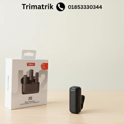 Ulanzi J12 Dual Wireless Microphone Plus Charging Case